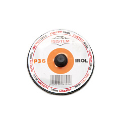 Р60 ISISTEM IROL Диск шлифовальный Fiber SIC, d50 мм