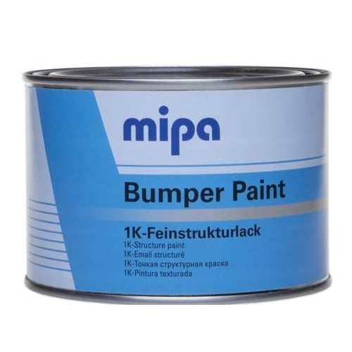 Краска структурная Mipa Bumper Paint (0,5л) черная